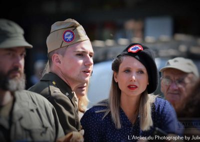 Le soldat américain et sa French Pin_up