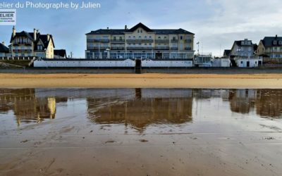 Un petit cliché de la Plage de Jullouville ce matin…