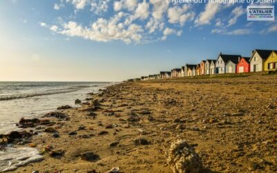 Ravenoville Plage et ses cabines 🏠🏠🏠🌈