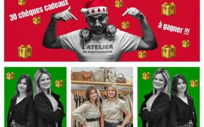 30 chèques cadeaux à gagner pour Noël !!!