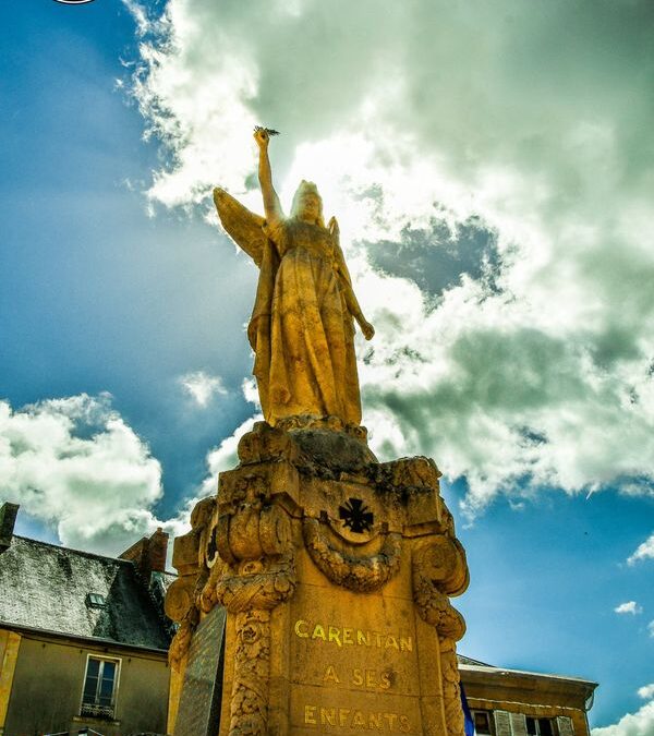 🕊 Cérémonie de la libération de la Ville de Carentan-les-Marais.