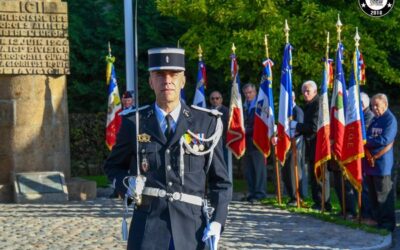 🇫🇷 Prise d’armes orchestrée par le chef d’escadron Ludovic Piloud