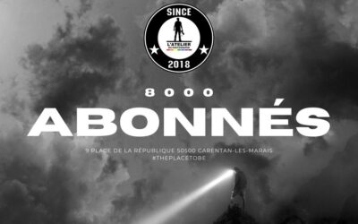 😱 8000 abonnés en moins de 4 ans 1/2 🙈