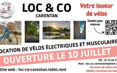 🚲 • Loc & Co • Carentan • 🛺