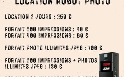 Robot Photo – Photobooth – Photomaton