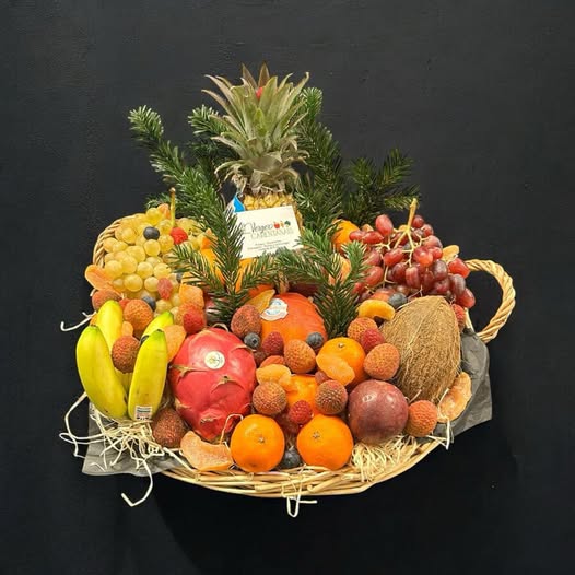 🎅🏼🎄 Une corbeille de fruits à gagner 🍍🍇🍊