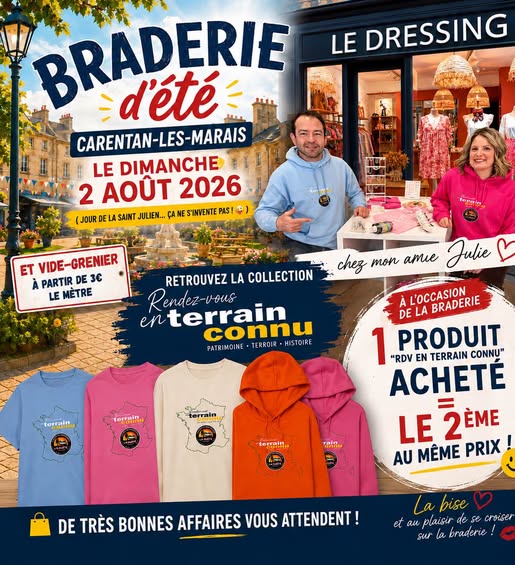 ☀️ À l’occasion de la Braderie d’été
